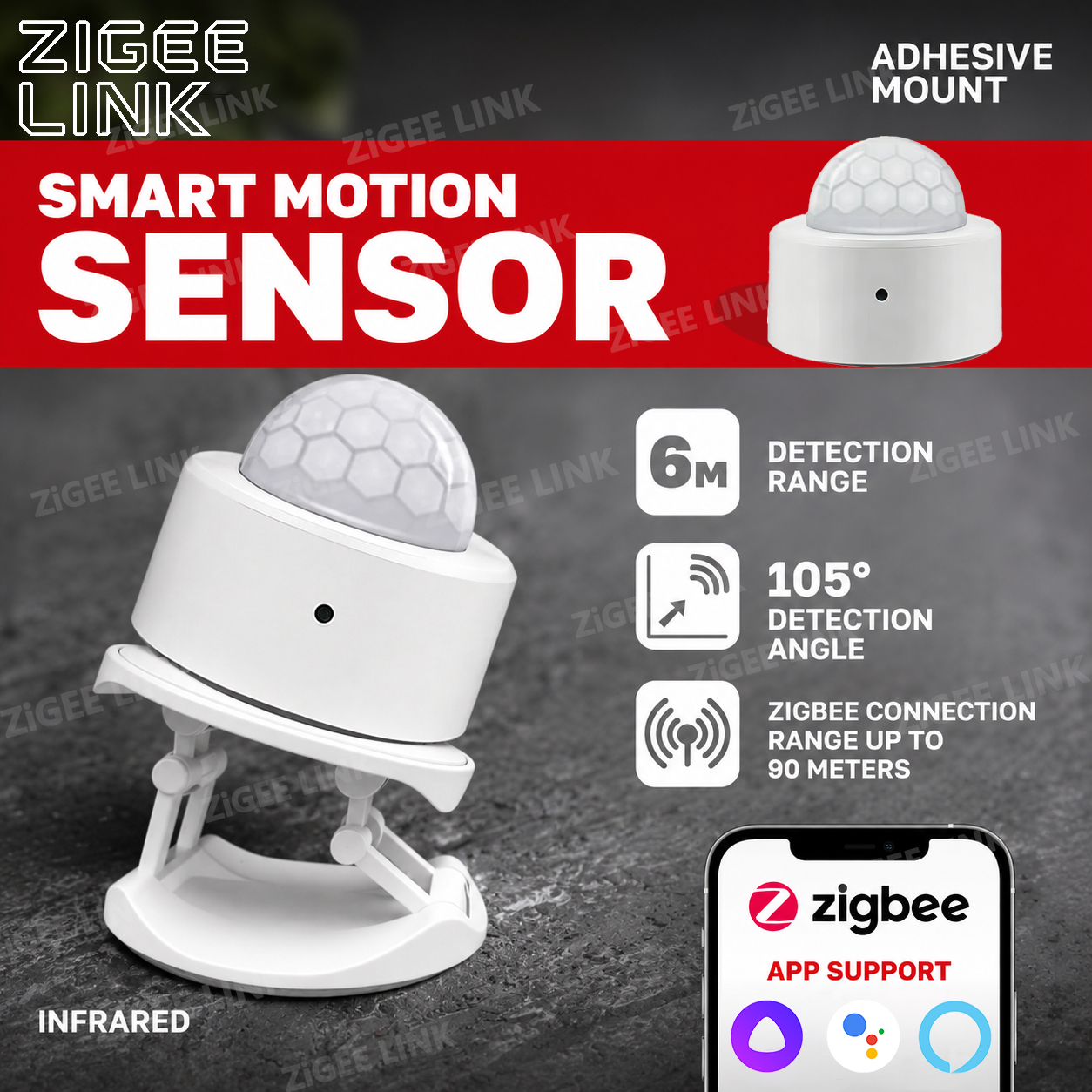 Smart Home Ikea - Zigbee PIR Motion Sensor Human Body