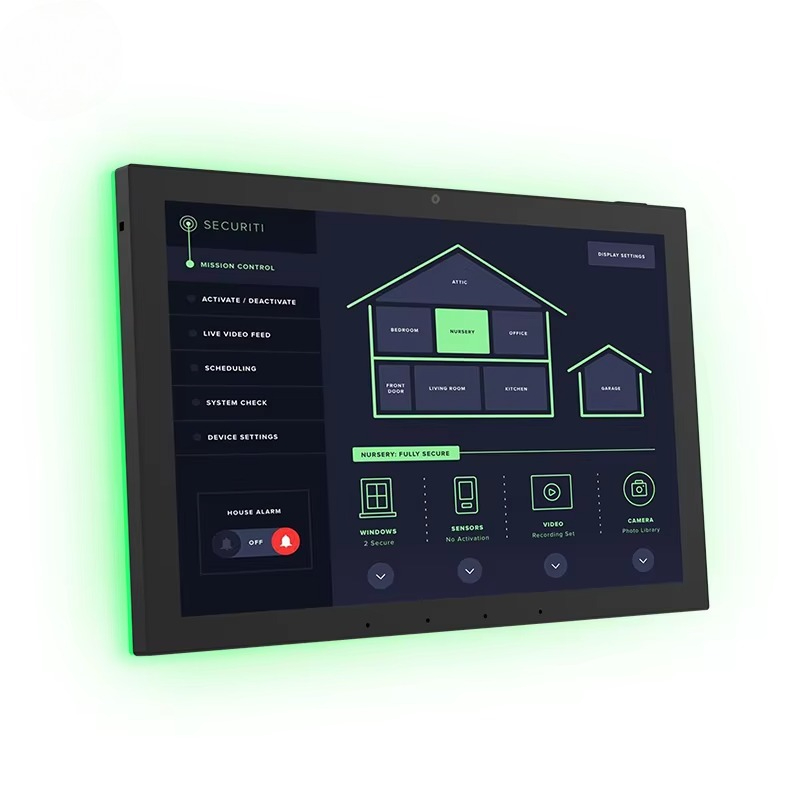 Smart Home Touchscreen Control Panel - LED Light Smart Home Control Panel