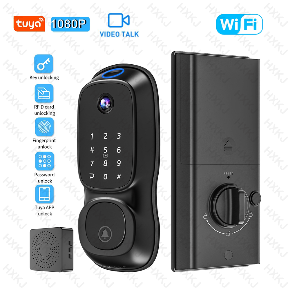 Smart Door Lock - Tuya Wifi Smart Door Lock ‎Camera