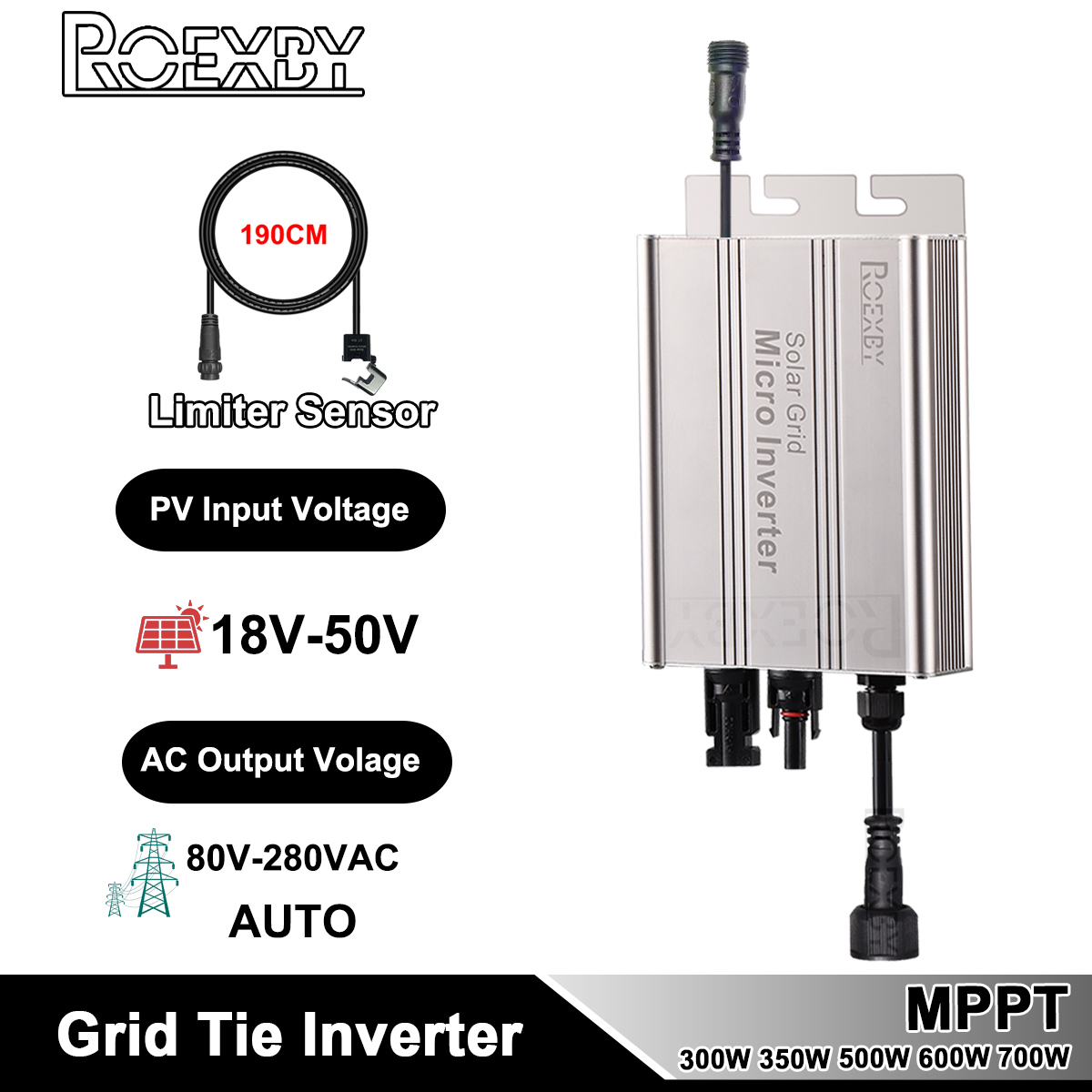Smart Home Utilities - Micro solar grid tie inverter mppt