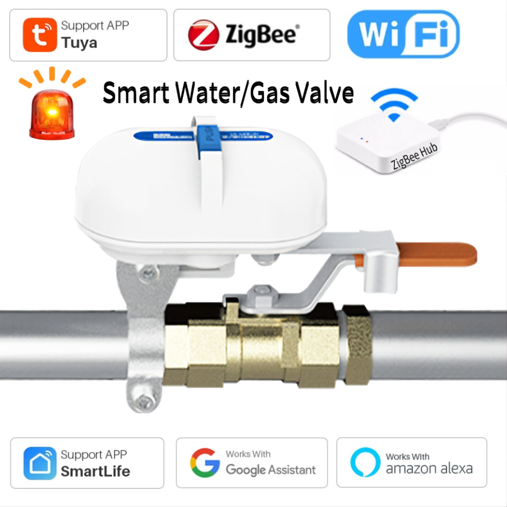 Smart Home Google Assistant - Tuya Smart Home WiFi Zigbee Water