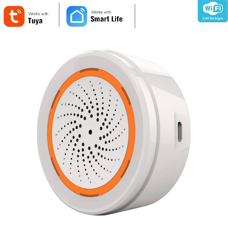 Smart Home Theater - Smart Siren Alarm Tuya Zigbee Sound
