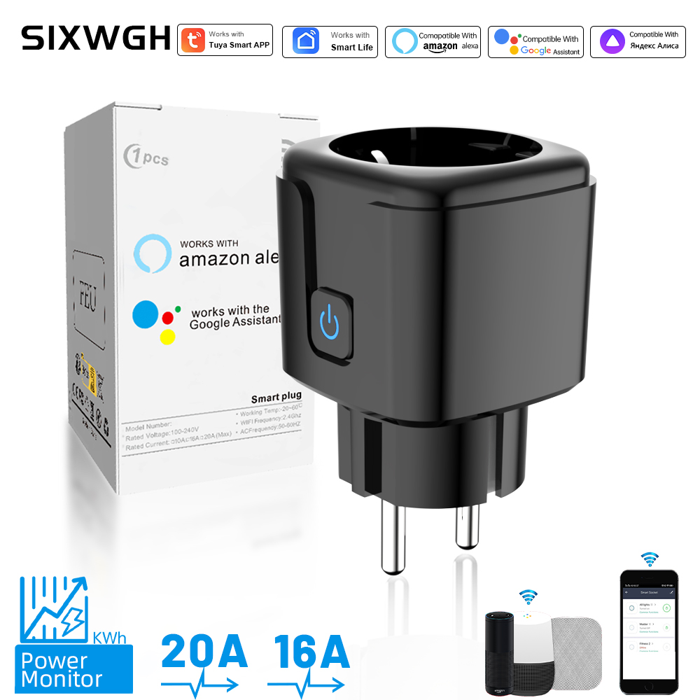 Smart Wall Socket - Tuya Smart Socket 2.4g WiFi Remote