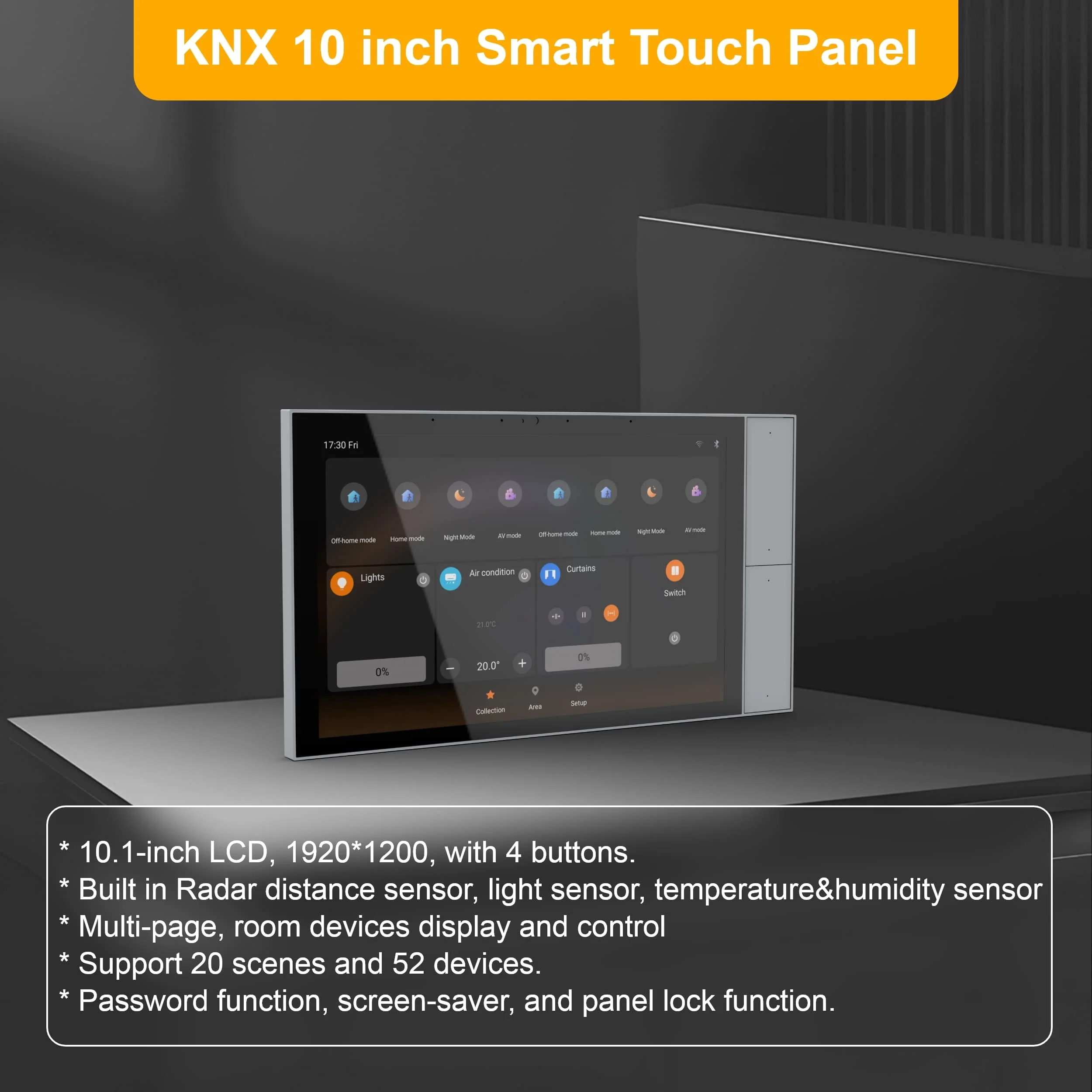 2026 Smart Touch Panel for Bus - Smart Home Control Panel ulasan dan harga