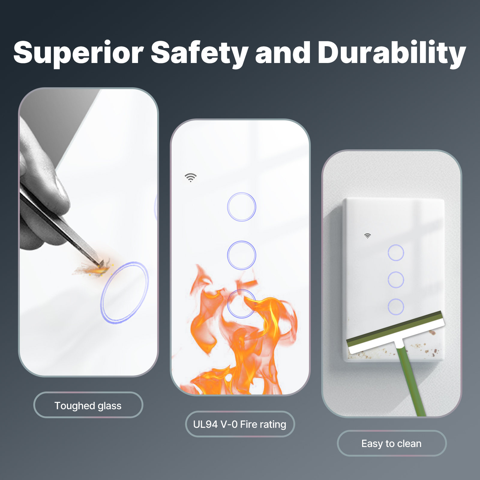 MOES Tuya WiFi Smart Light Swi - Smart Home Google Assistant ulasan dan harga