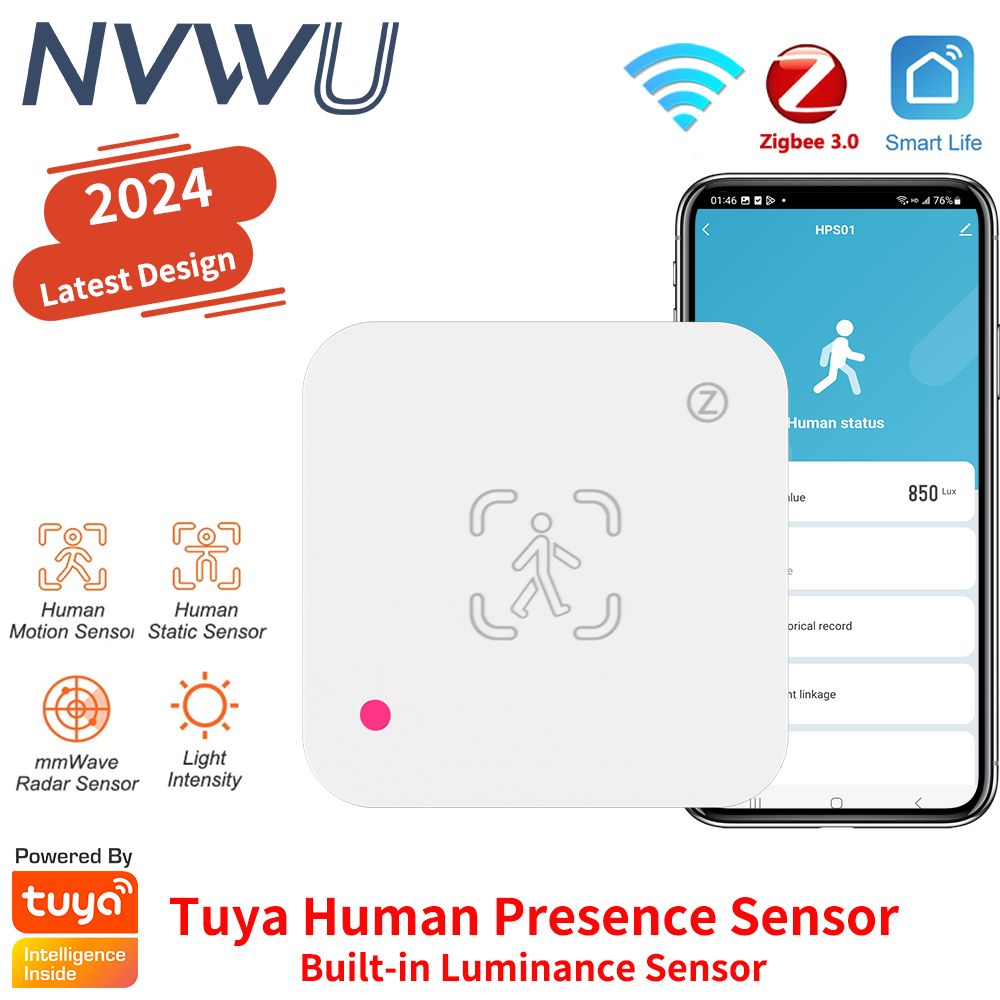 Tuya Zigbee WiFi  Human Presen - Smart Home Google Assistant ulasan dan harga