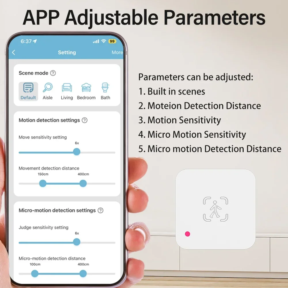 Tuya Zigbee WiFi  Human Presen - Smart Home Google Assistant ulasan dan harga