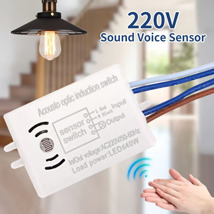 Sound Voice Sensor Switch Smar - Smart Home Utilities ulasan dan harga