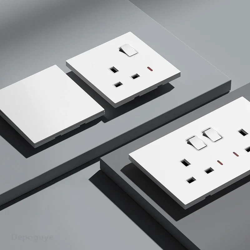 UK Standard Power Socket 13A Q - Smart Wall Socket ulasan dan harga
