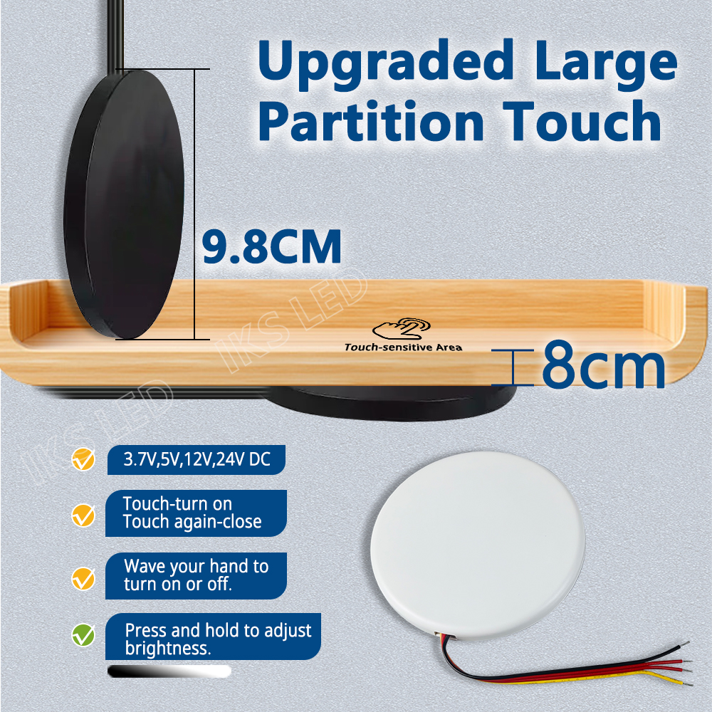 5V 12V 24V  LED Dimmable Touch - Smart Home Touchscreen Control Panel ulasan dan harga