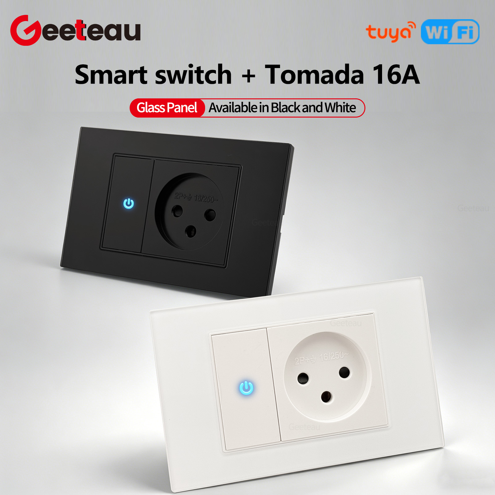 Geeteau Israel Palestine 16A S - Smart Wall Socket ulasan dan harga
