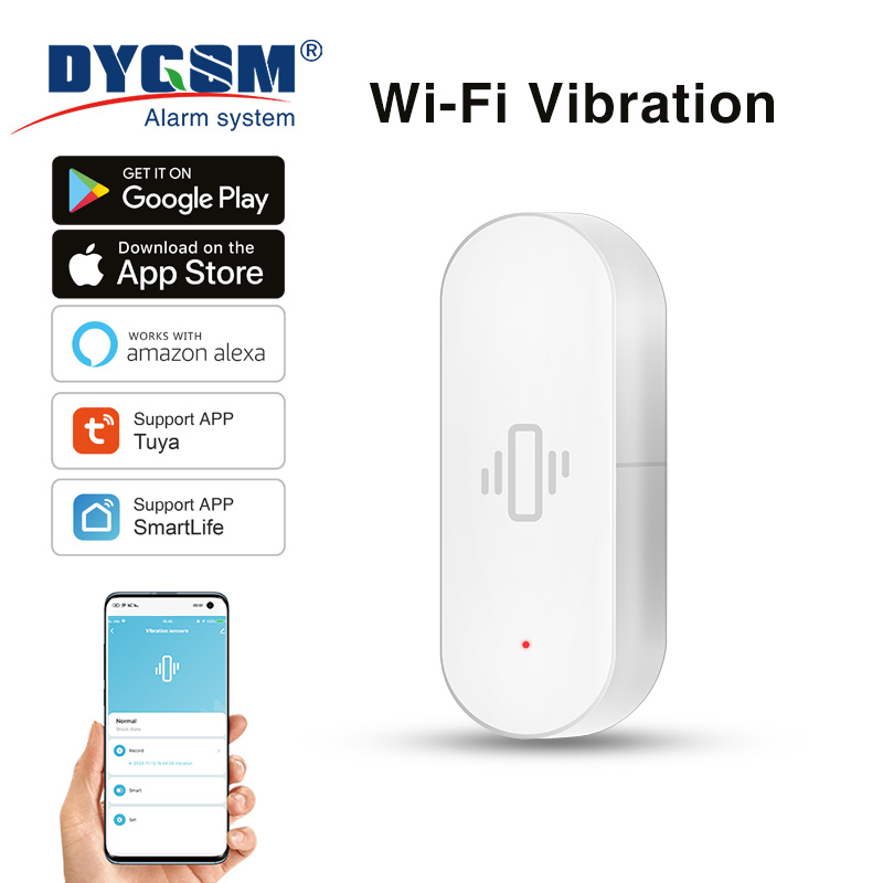 Tuya WiFi Vibration Sensor, Se - Smart Home Google Assistant ulasan dan harga