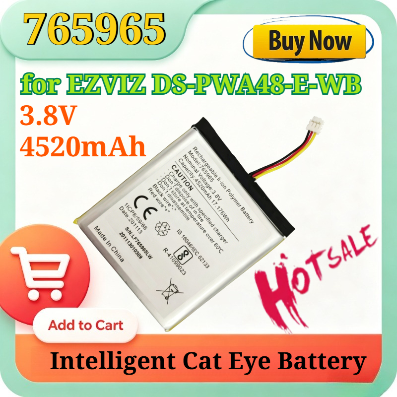 765965 DS-PWA48-E-WB 3.8V 4520 - Smart Home Battery Camera Ezviz ulasan dan harga