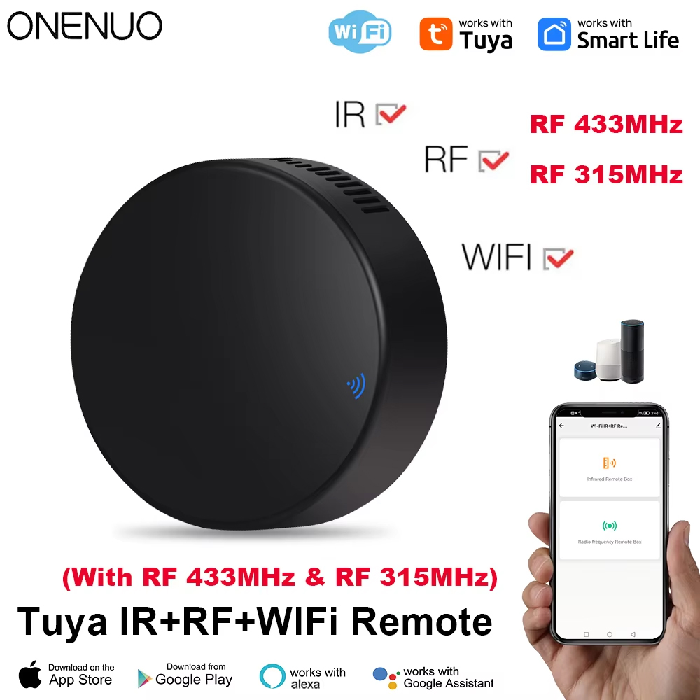 Tuya WiFi RF IR Remote Control - Smart Home Ikea ulasan dan harga