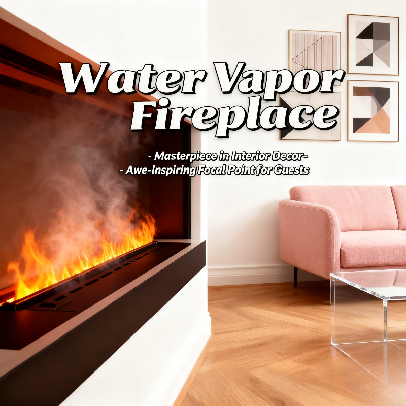 Water Atomized Fireplace 3D Co - Smart Home Market ulasan dan harga