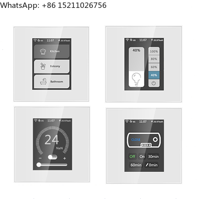 Lanbon L8  LCD Touch Screen Co - Smart Home Touchscreen Control Panel ulasan dan harga