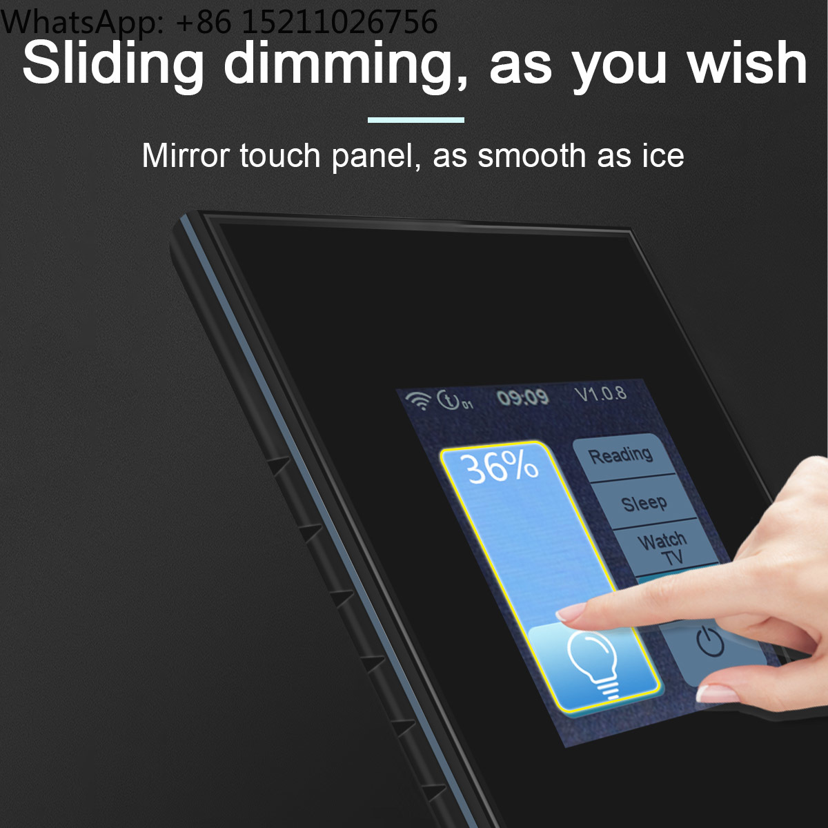 Lanbon L8  LCD Touch Screen Co - Smart Home Touchscreen Control Panel ulasan dan harga