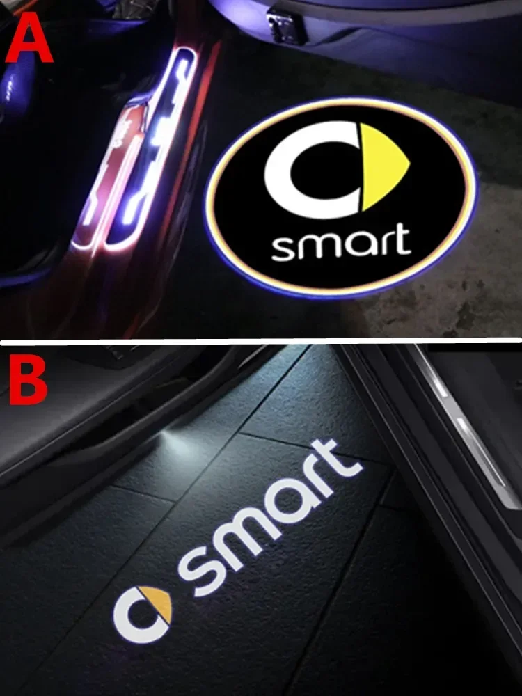 2PCS Car Door Emblem Projector - Smart Home Logo ulasan dan harga