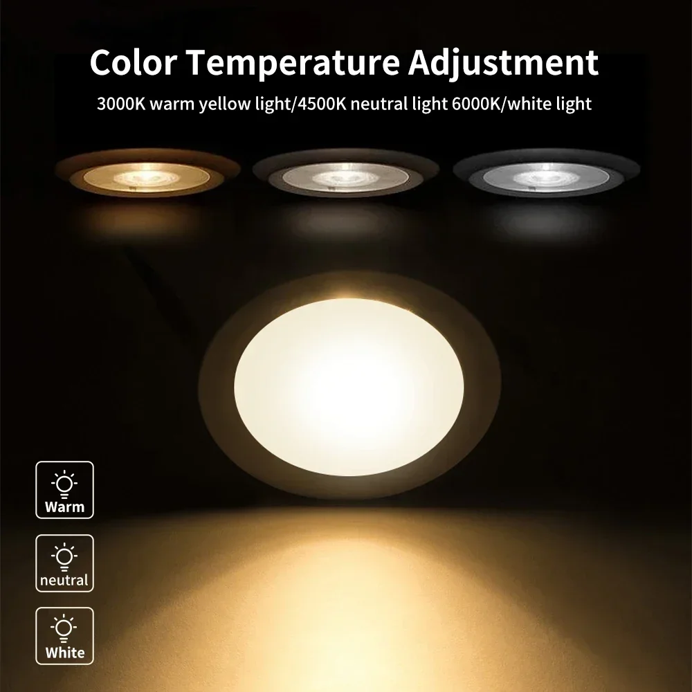 LXIN tuya Downlight WIFI, 7/9/ - Wifi Led Dimmer ulasan dan harga
