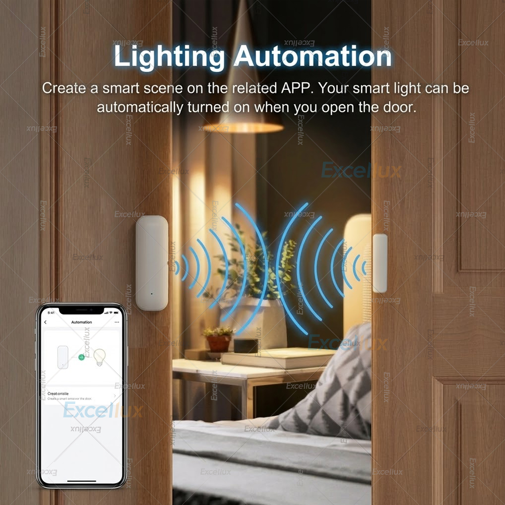 Zigbee Door Window Sensor Magn - Smart Home Monitor ulasan dan harga