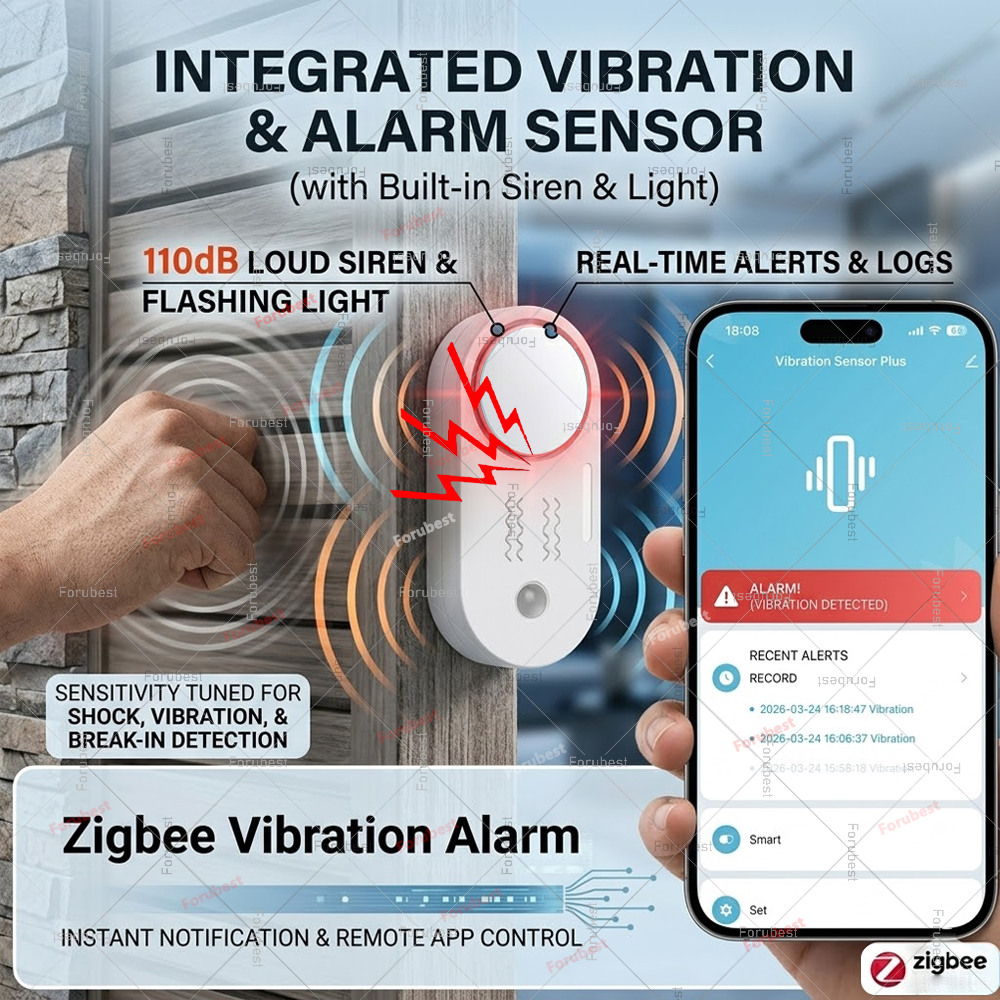 Zigbee Smart Siren Alarm Sound - Smart Home Theater ulasan dan harga