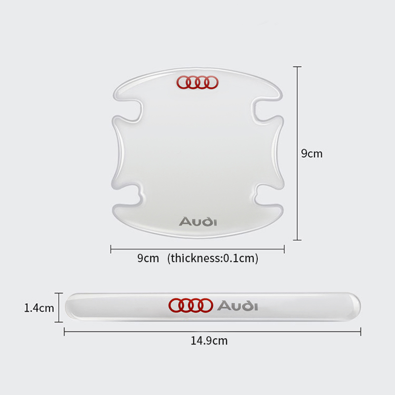 4/8Pc PVC Decal Car Door Handl - Smart Home Logo ulasan dan harga