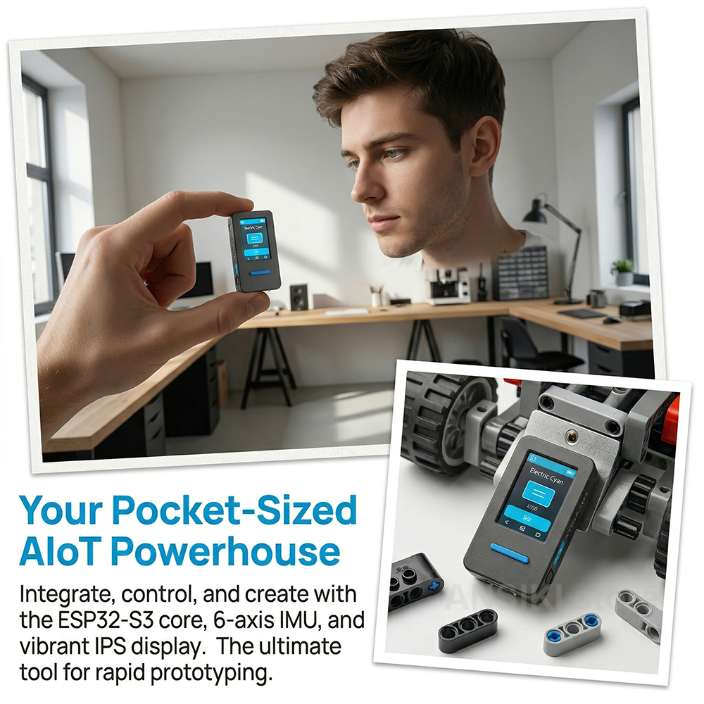 M5Stack M5StickS3 ESP32-S3 IoT - Smart Home Monitor ulasan dan harga