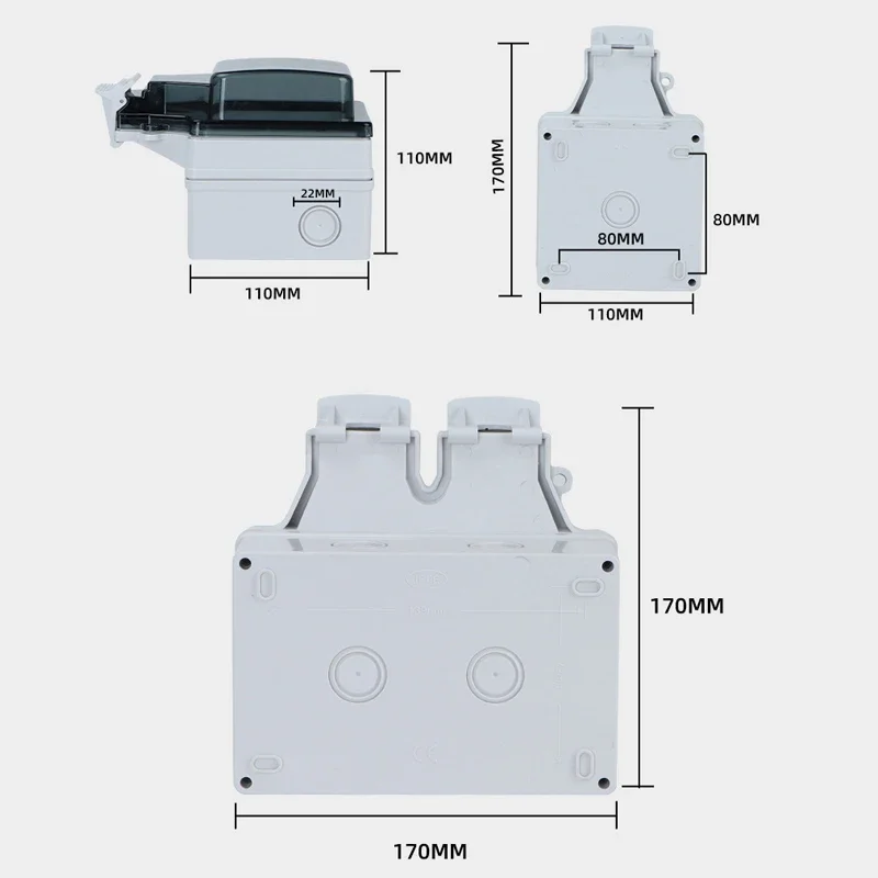 Tuya Power Socket IP66 Outdoor - Smart Home Utilities ulasan dan harga