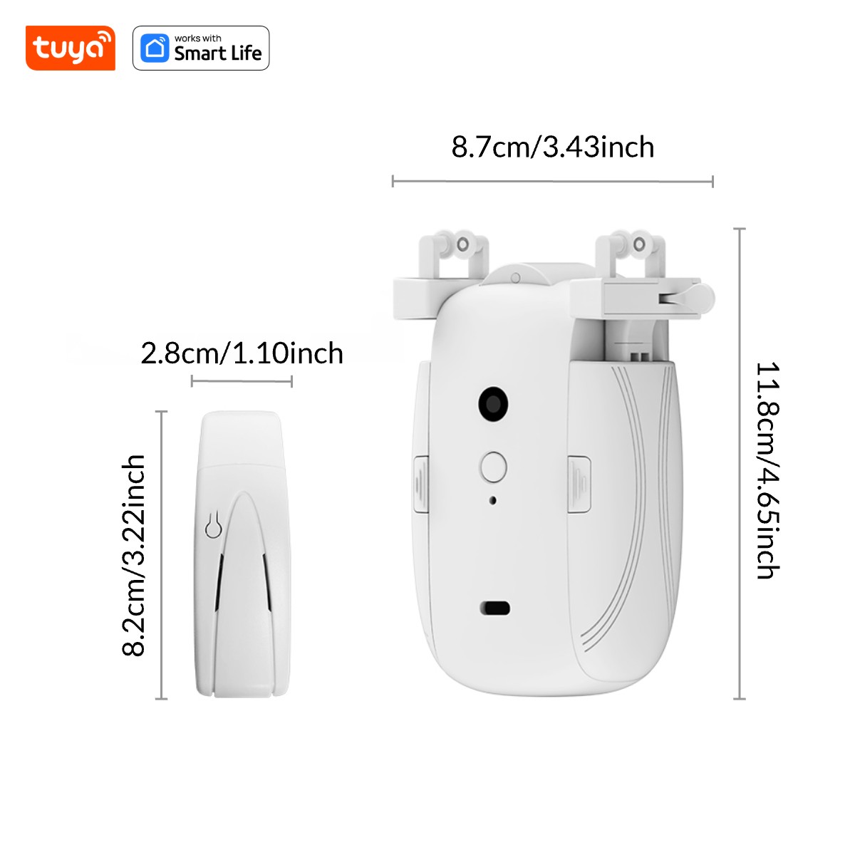 Tuya Smart WiFi Curtain Robot  - Smart Home Control Panel ulasan dan harga