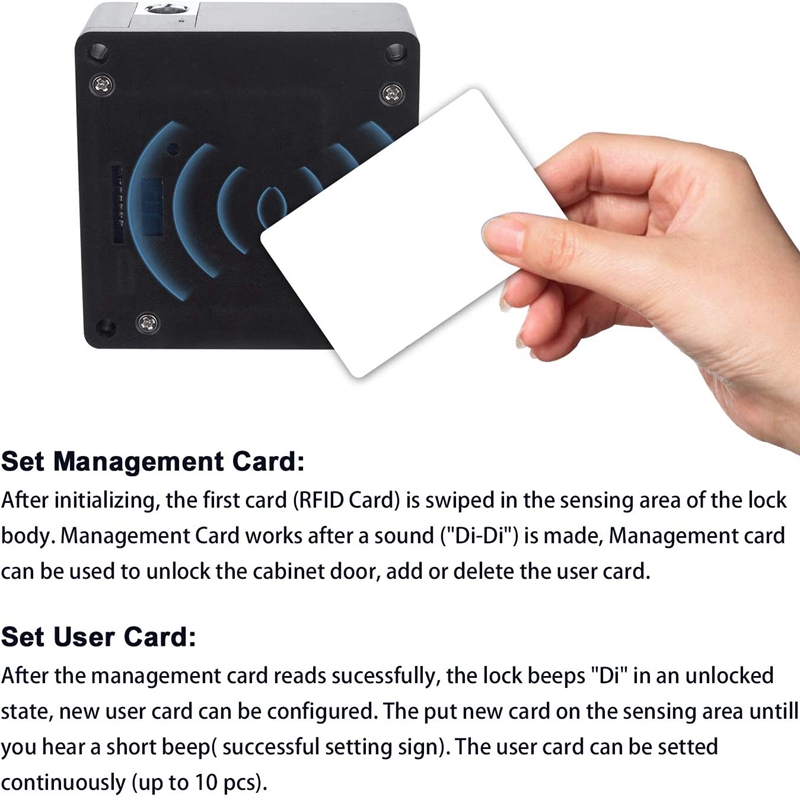 Smart Drawer Electronic RFID D - Smart Home Logo ulasan dan harga