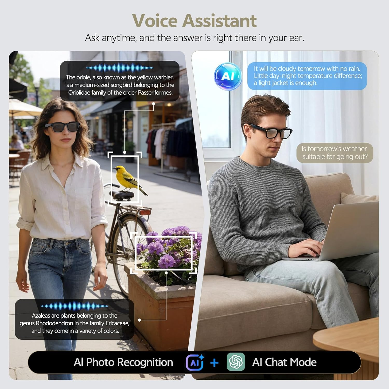 New 2026 Smart Glasses Bluetoo - Smart Home Speaker ulasan dan harga