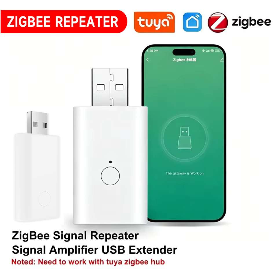 Tuya ZigBee Signal Repeater US - Smart Home Theater ulasan dan harga