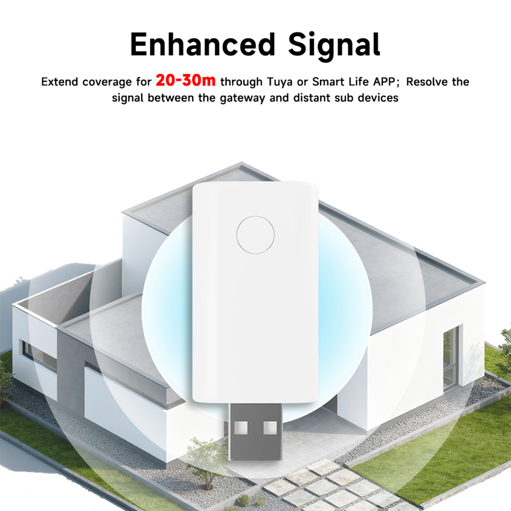 Tuya ZigBee Signal Repeater US - Smart Home Theater ulasan dan harga