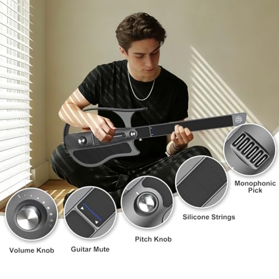 Portable foldable smart guitar - Smart Home Speaker ulasan dan harga