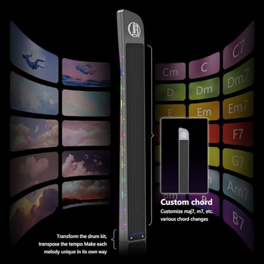Portable foldable smart guitar - Smart Home Speaker ulasan dan harga