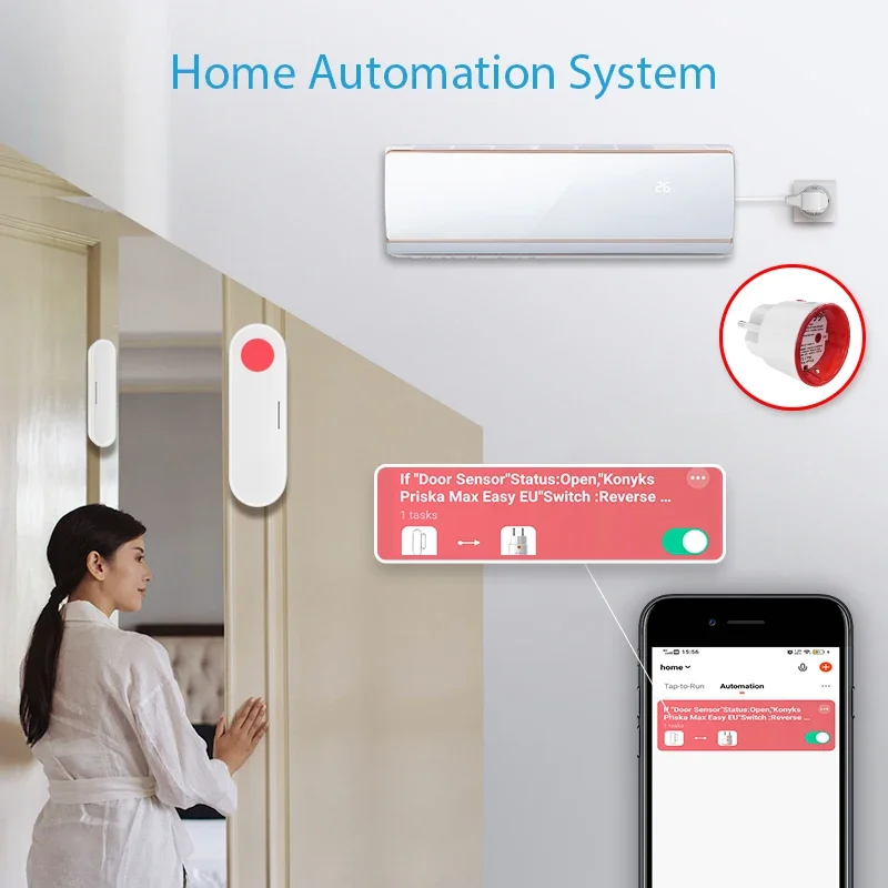 Tuya WiFi Smart Plug Socket EU - Smart Wall Socket ulasan dan harga