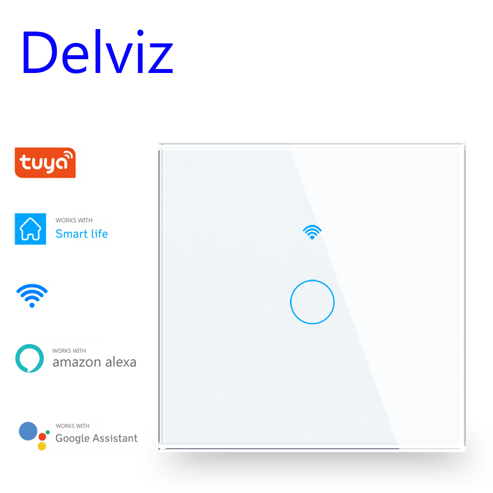 Delviz WiFi Wall Light Switch, - Smart Home Touchscreen Control Panel ulasan dan harga