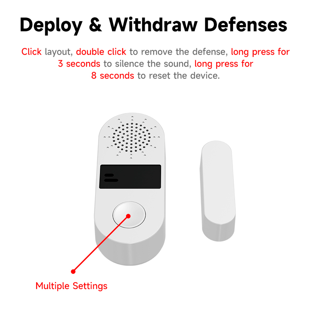 Tuya Zigbee Wireless Door Wind - Smart Home Theater ulasan dan harga