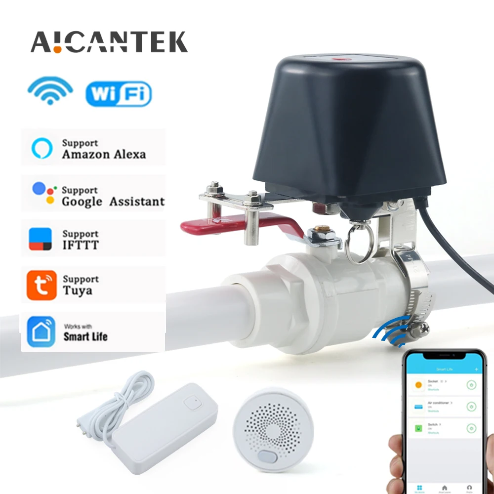 Tuya Wifi Smart Valve Controll - Smart Home Google Assistant ulasan dan harga