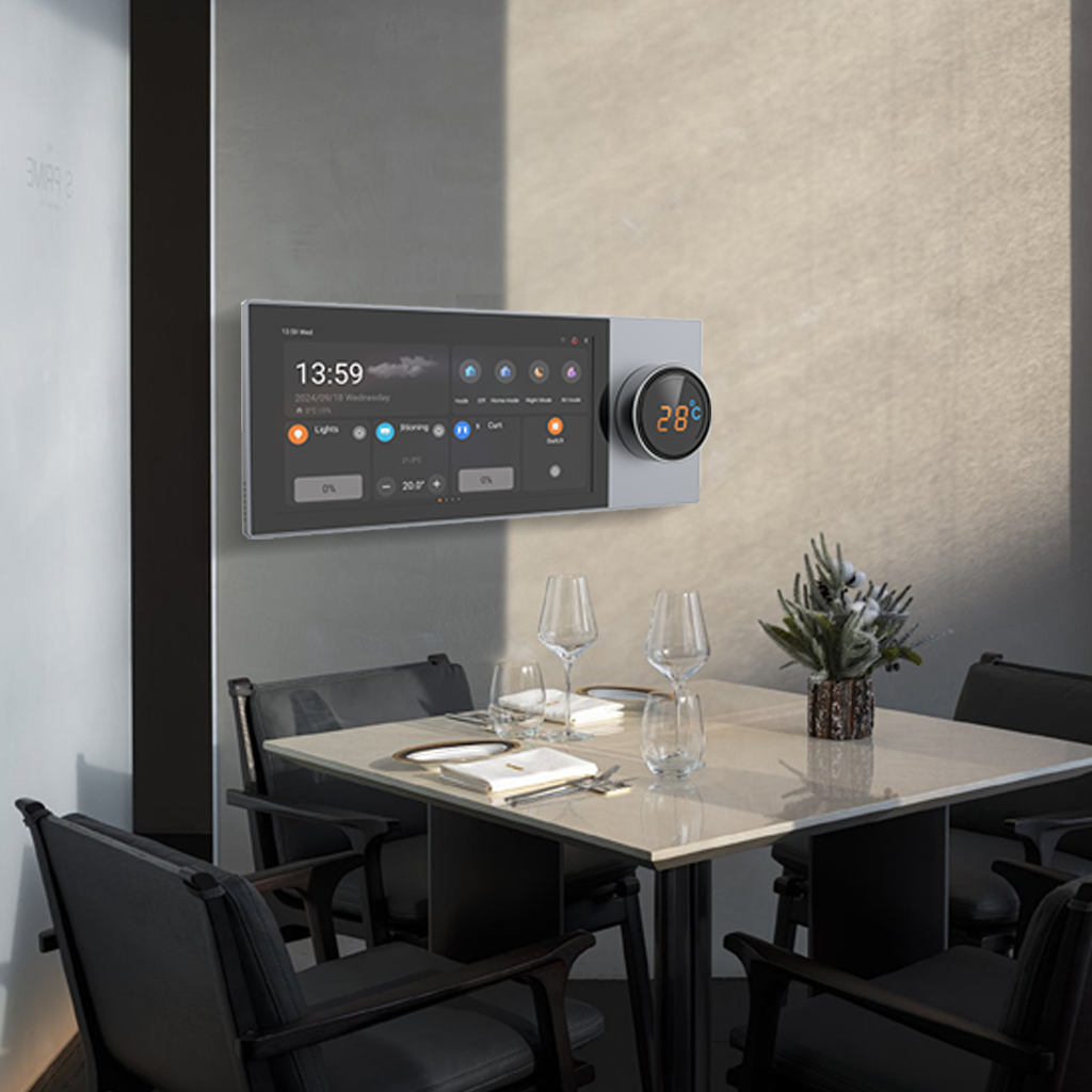 Multi-functional 6 Inch KNX EI - Smart Home Touchscreen Control Panel ulasan dan harga