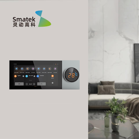 Multi-functional 6 Inch KNX EI - Smart Home Touchscreen Control Panel ulasan dan harga