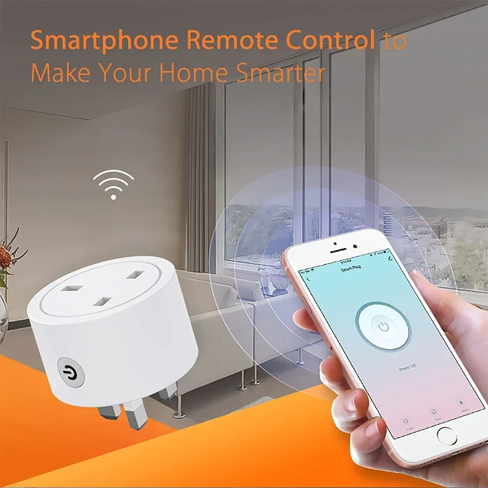 Zigbee Smart Plug 16A UK Socke - Smart Home Google Assistant ulasan dan harga