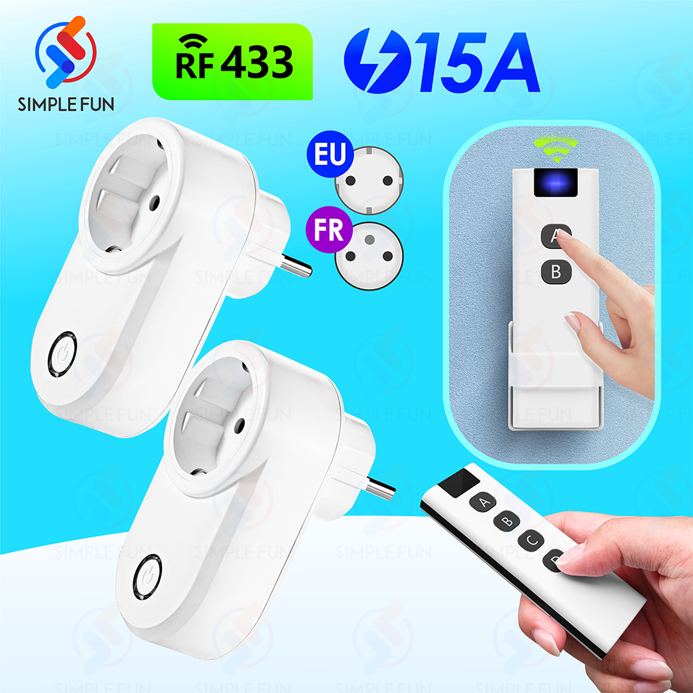 433Mhz Wireless Remote Control - Smart Home Utilities ulasan dan harga