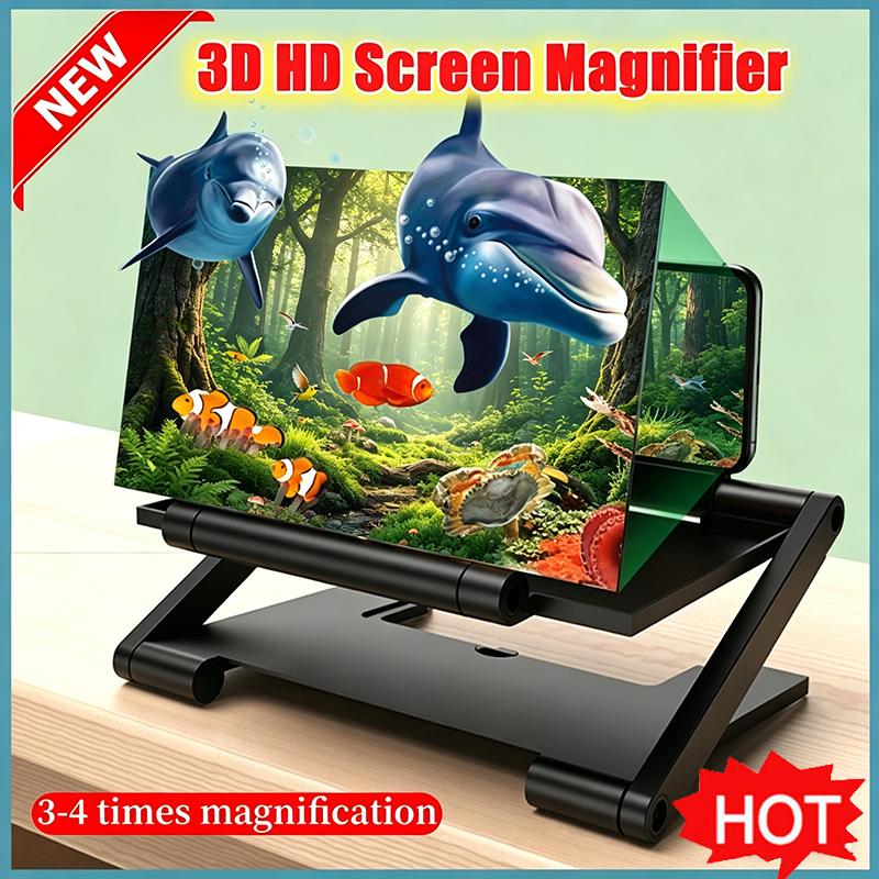 NEW 3D Screen Amplifier Mobile - Smart Home Theater ulasan dan harga