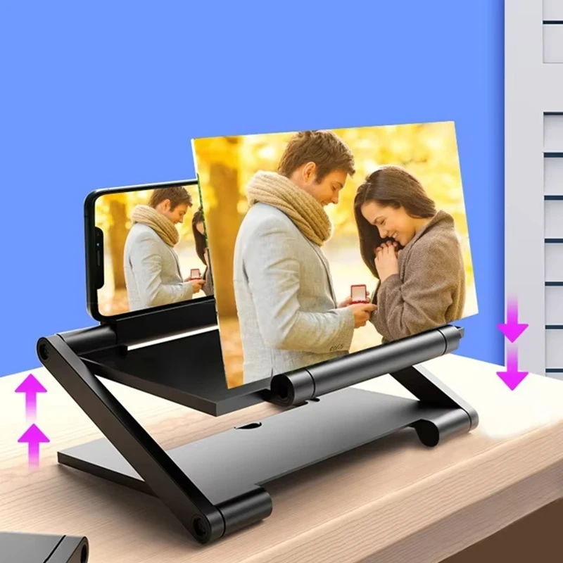 NEW 3D Screen Amplifier Mobile - Smart Home Theater ulasan dan harga