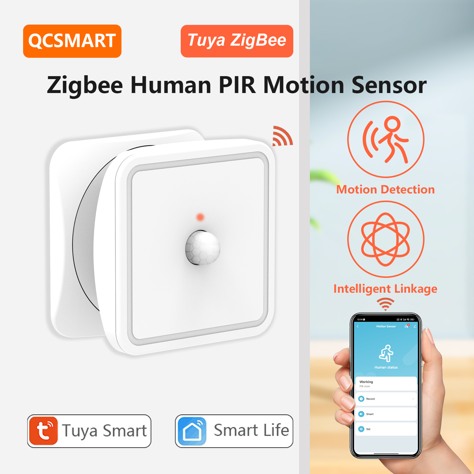 Tuya ZigBee Human Motion Senso - Smart Home Ikea ulasan dan harga