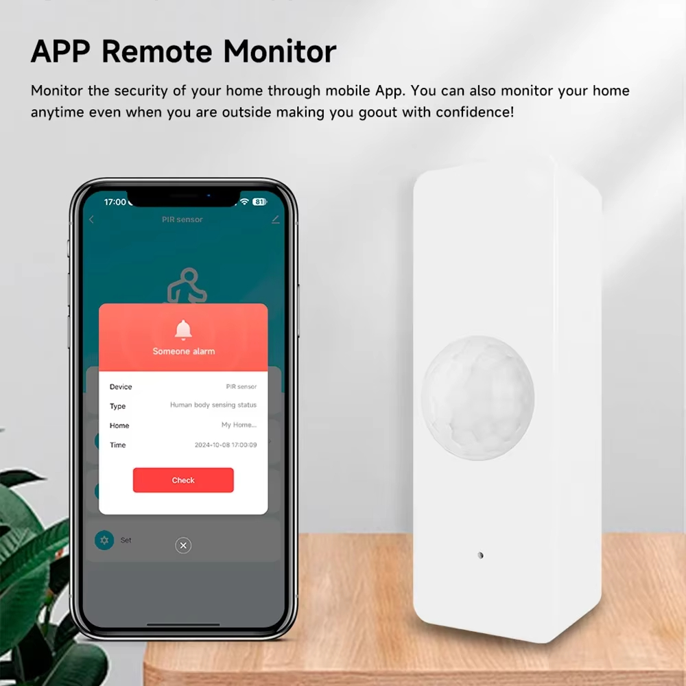 Tuya WiFi Zigbee PIR Motion Se - Smart Home Google Assistant ulasan dan harga