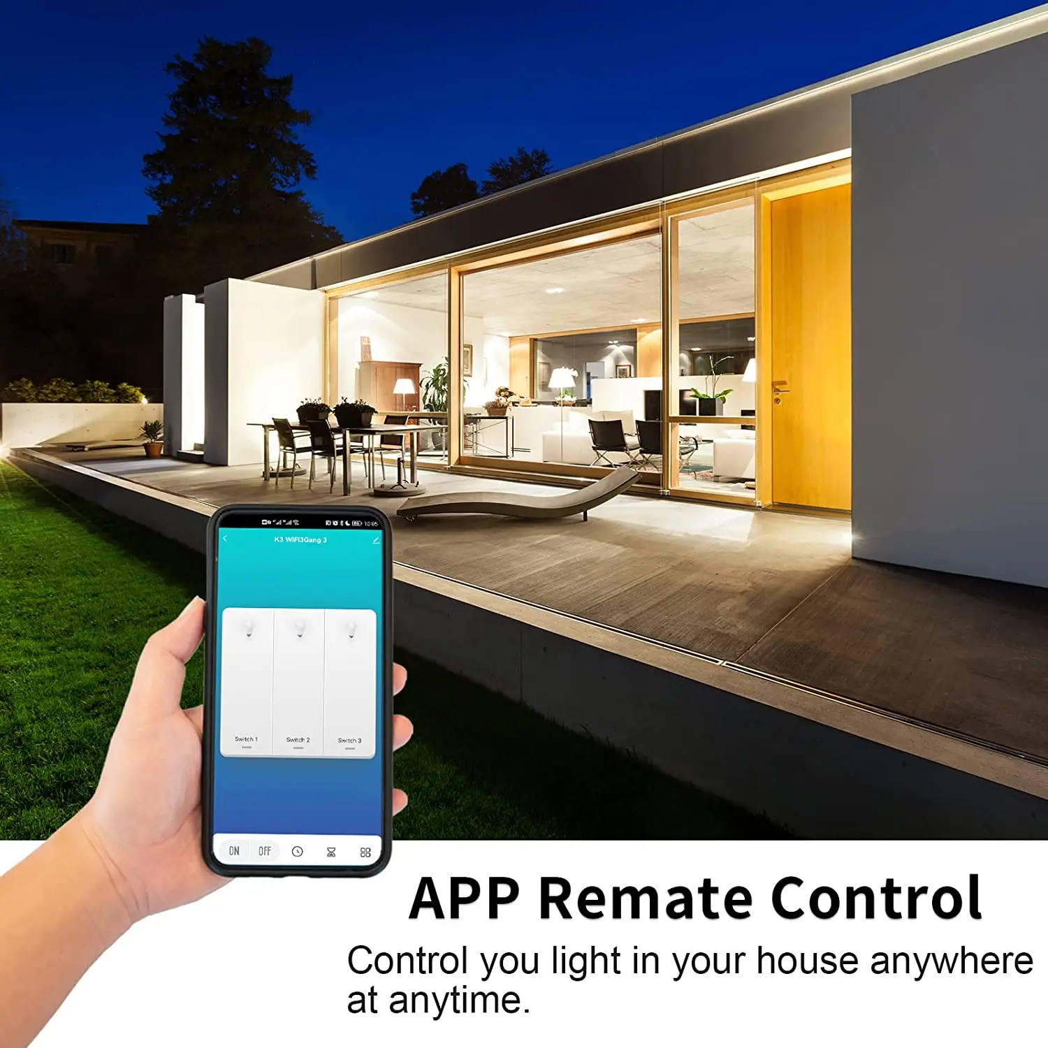 Tuya Wifi EU Smart Switches 1/ - Smart Home Ikea ulasan dan harga