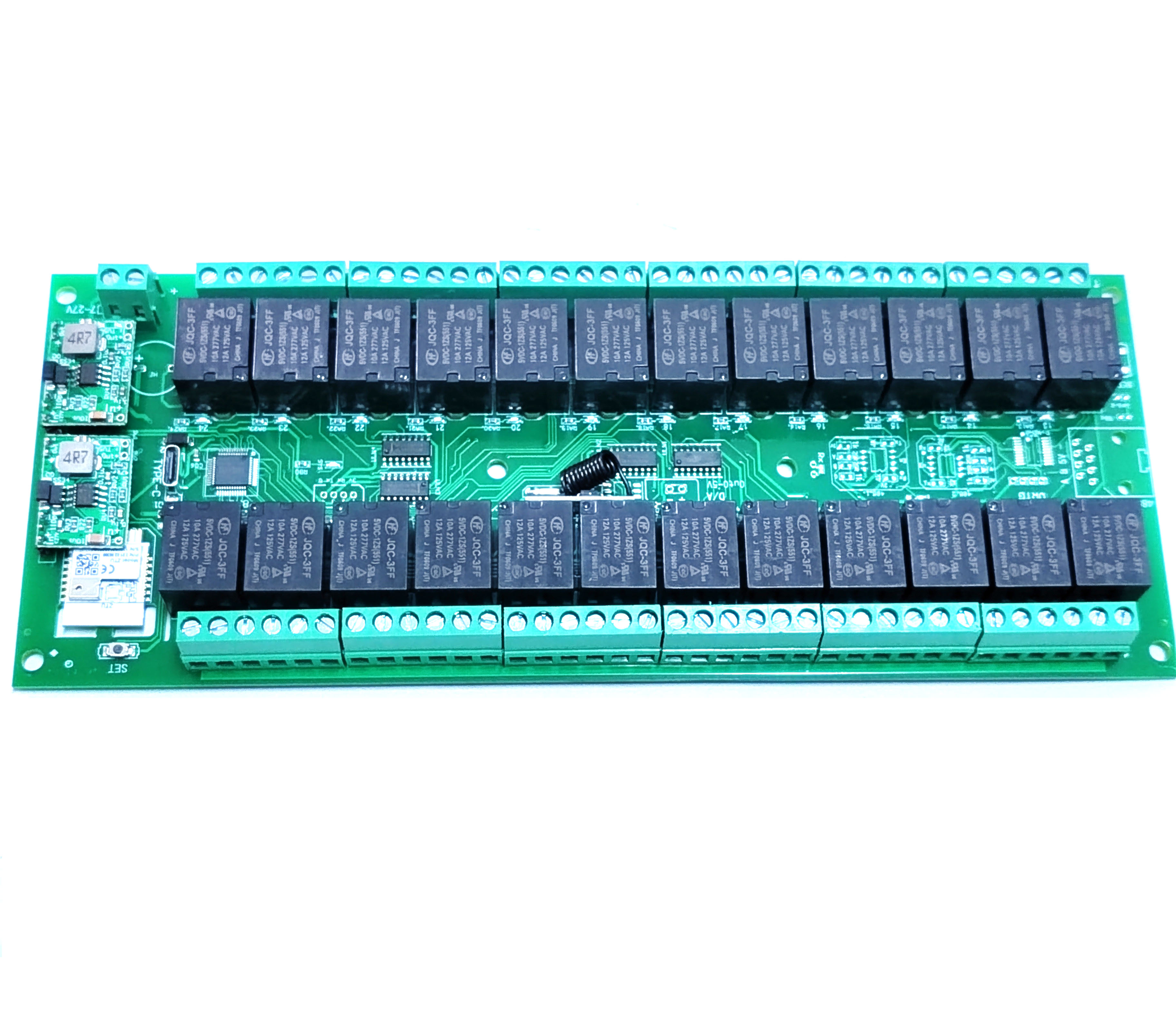 Relay Switch Module 24 Channel - Smart Home Control Panel ulasan dan harga