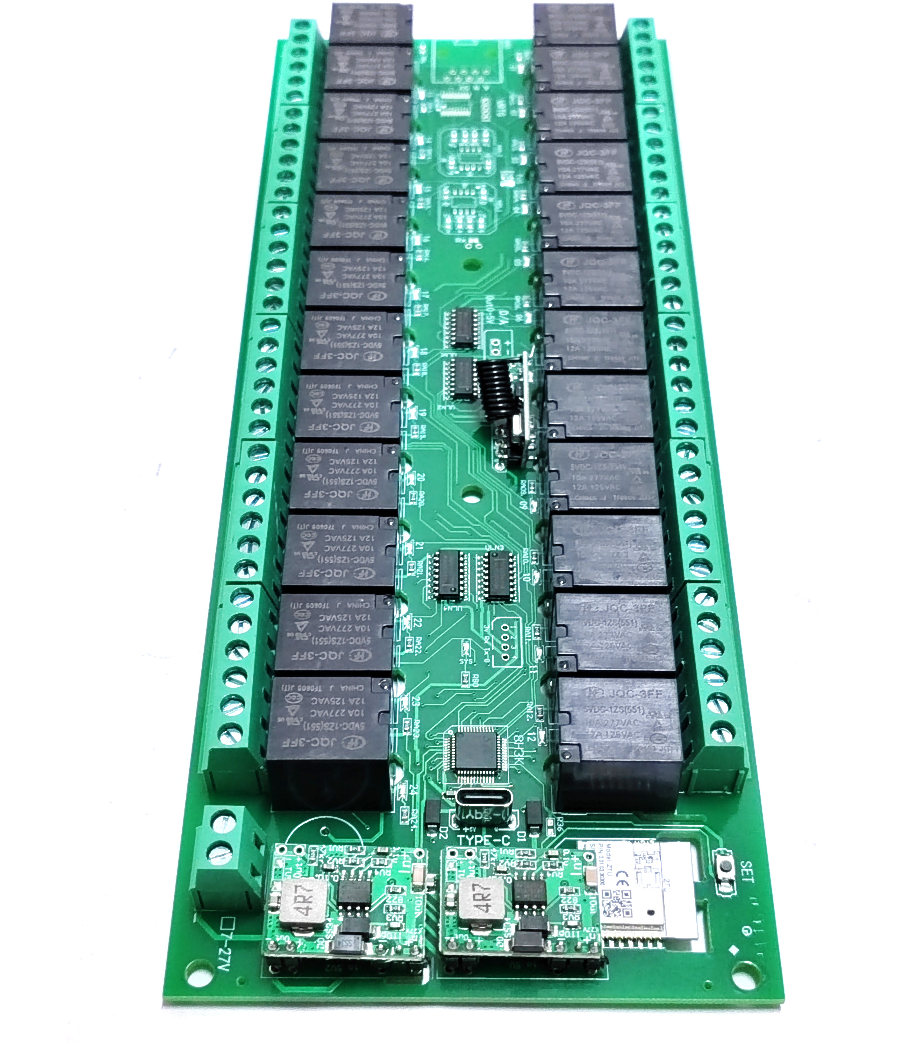 Relay Switch Module 24 Channel - Smart Home Control Panel ulasan dan harga